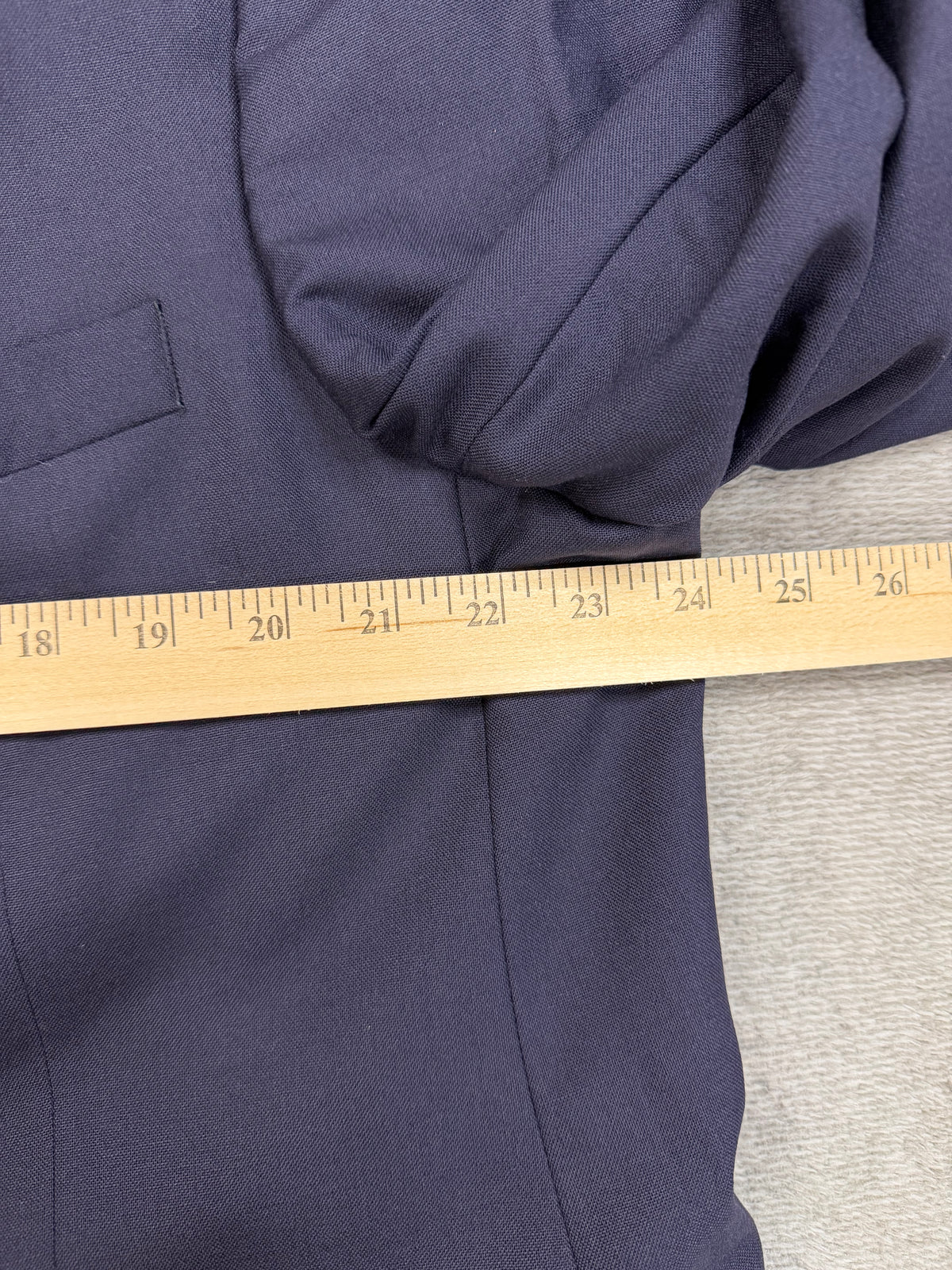80s Chaps Ralph Lauren navy wool blazer. Fits M-XL