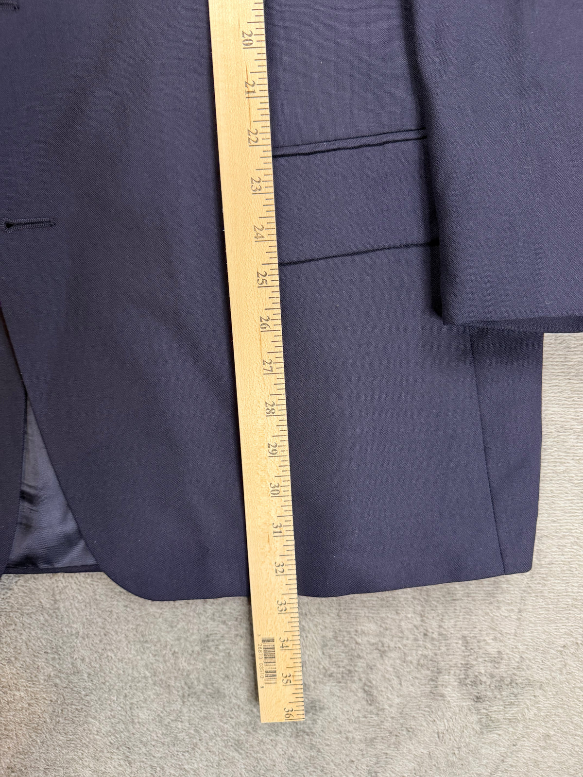 80s Chaps Ralph Lauren navy wool blazer. Fits M-XL
