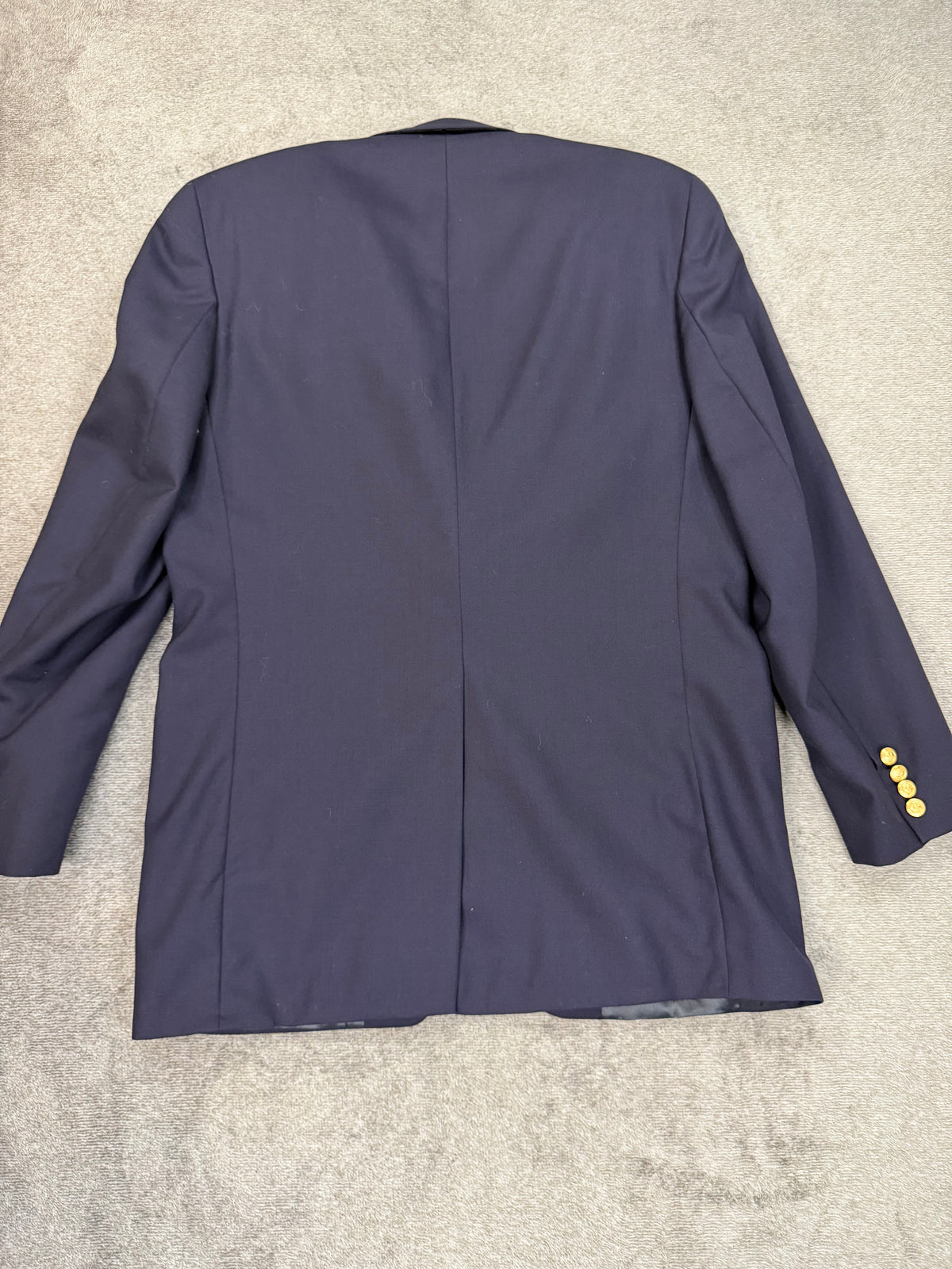 90s Chaps Ralph Lauren navy wool blazer. Fits M-L