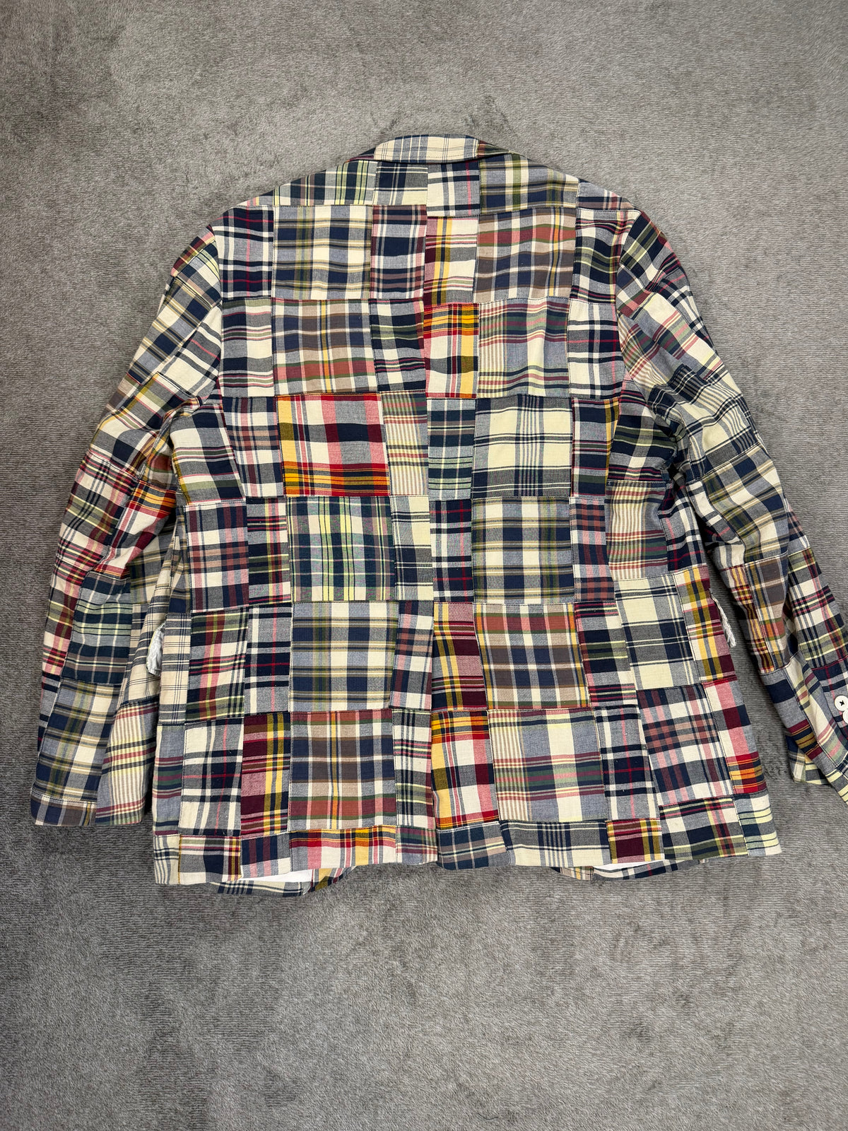 90s Polo Ralph Lauren madras sport coat. Fits M-L