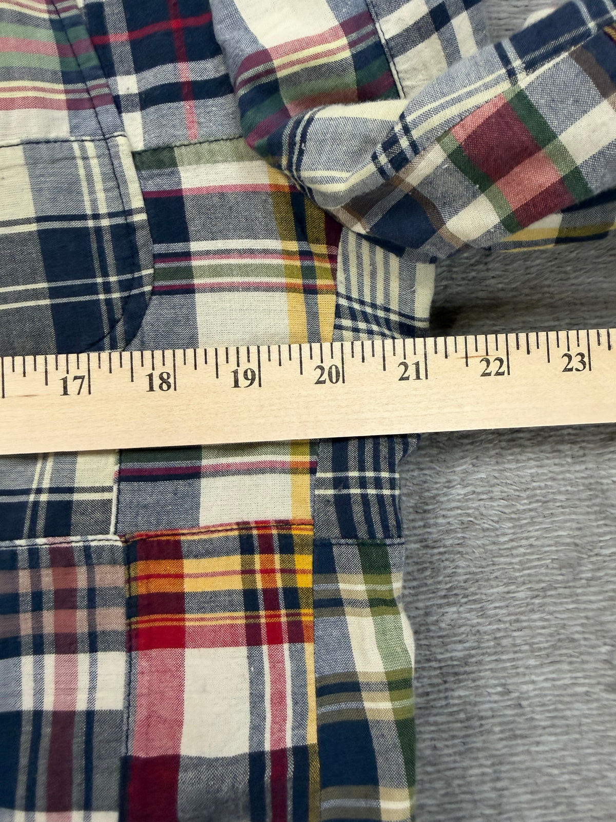 90s Polo Ralph Lauren madras sport coat. Fits M-L