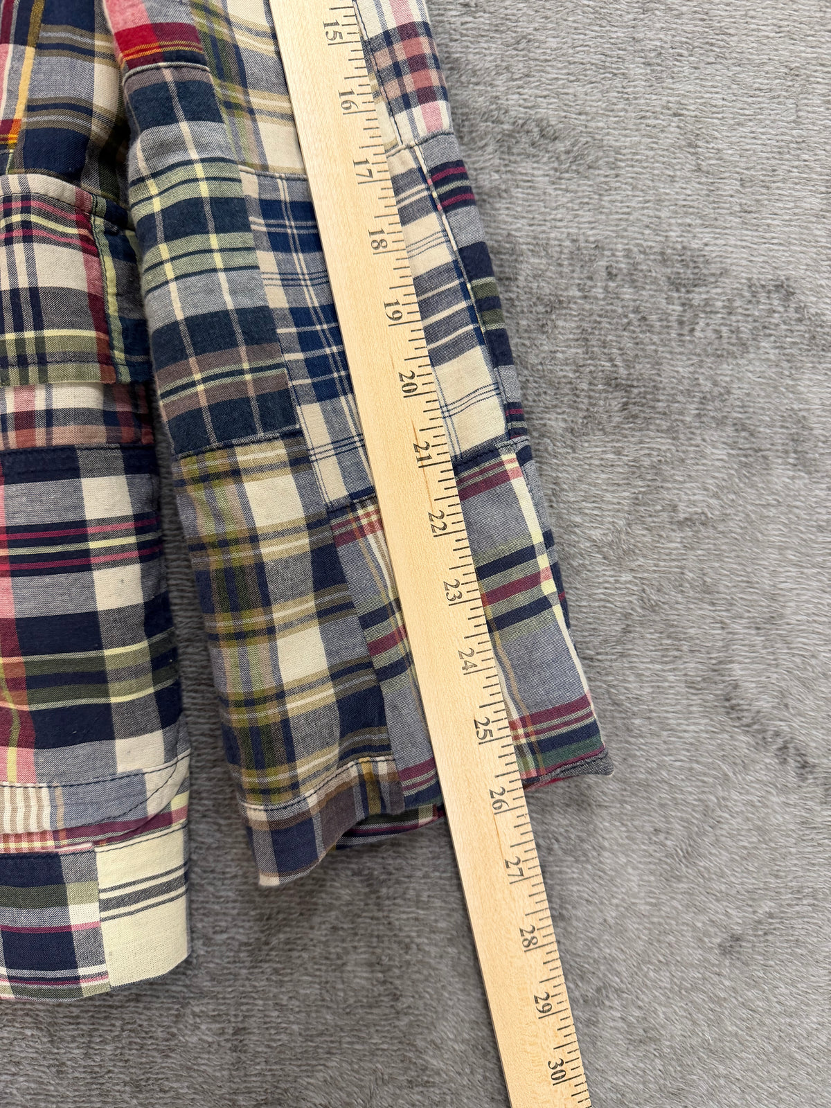 90s Polo Ralph Lauren madras sport coat. Fits M-L