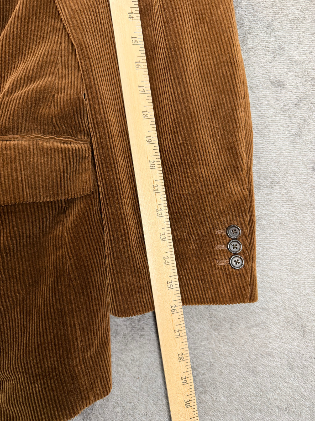 90s Polo Ralph Lauren brown corduroy blazer. Fits M-XL