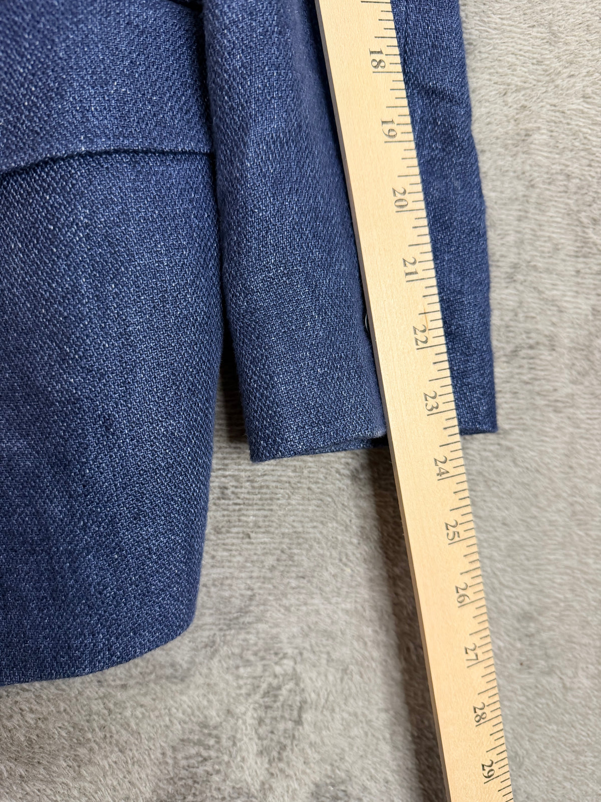 Polo Ralph Lauren blue linen blazer. Fits XXS-XS