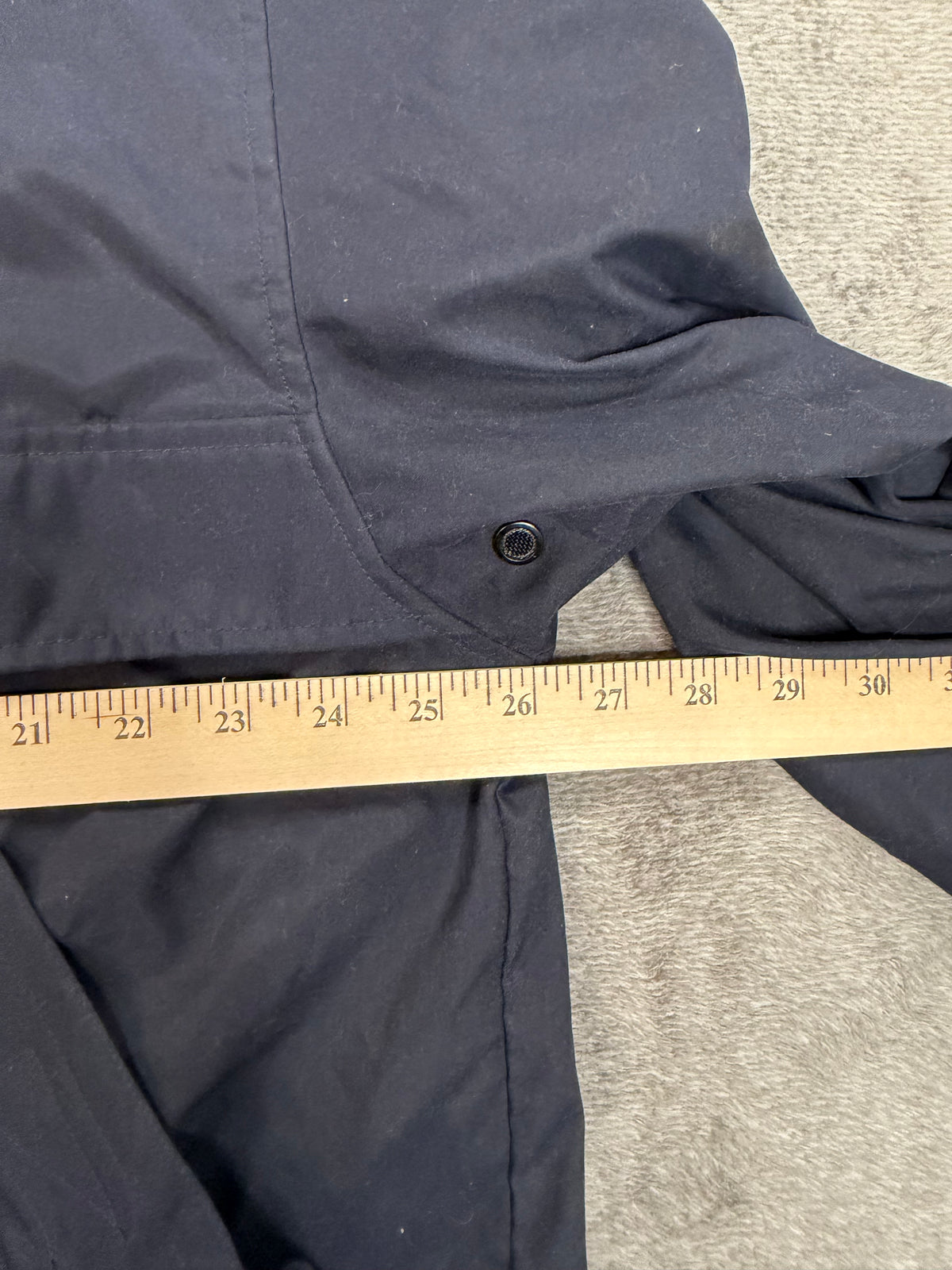 90s Chaps Ralph Lauren navy anorak parka. Fits S-L