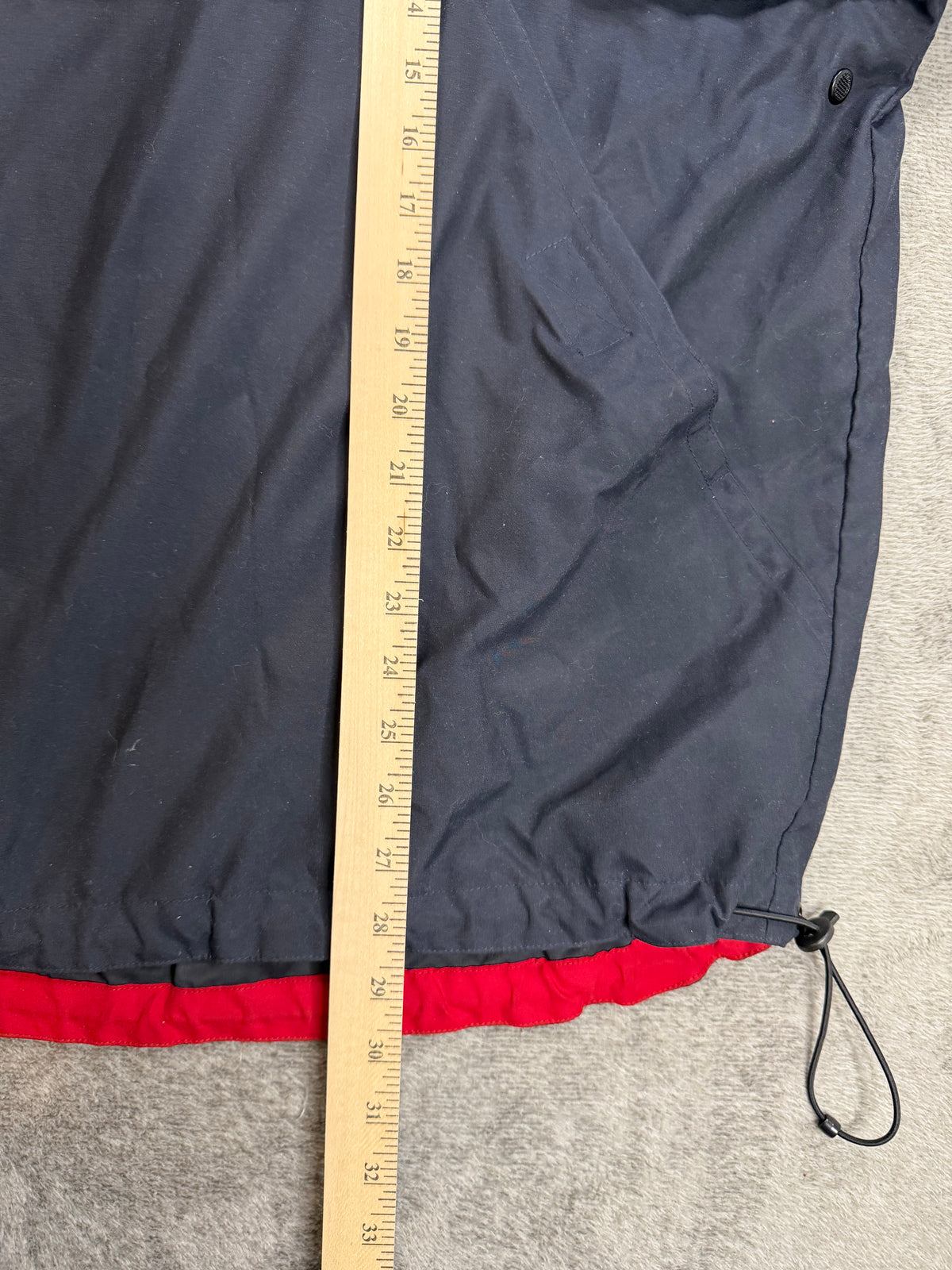 90s Chaps Ralph Lauren navy anorak parka. Fits S-L