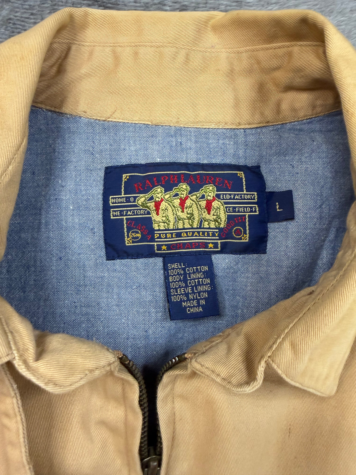 90s Chaps Ralph Lauren Harrington jacket. Fits M-XL
