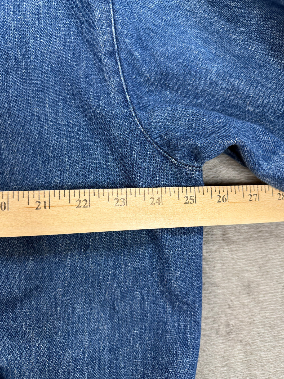 80s Polo Ralph Lauren denim bomber. Made in the USA. Fits S-L