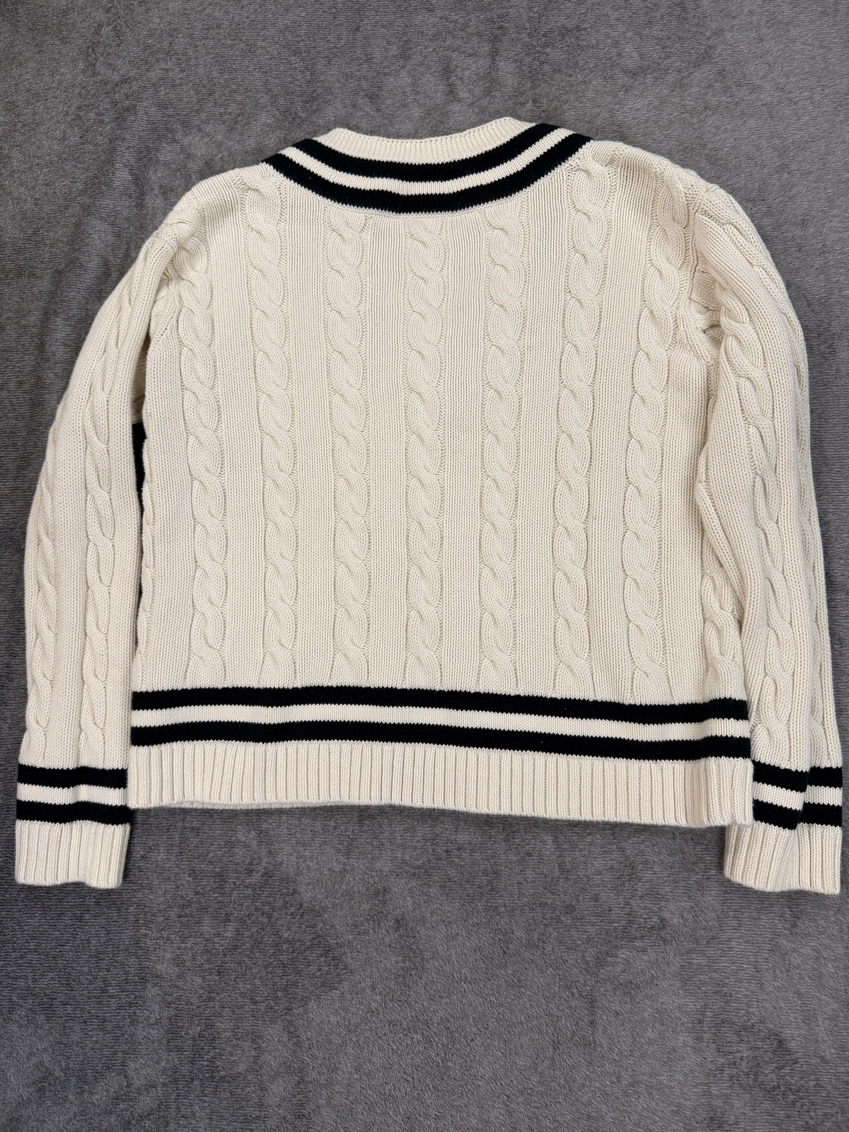 90s Polo Ralph Lauren cotton cricket sweater. Fits S-L